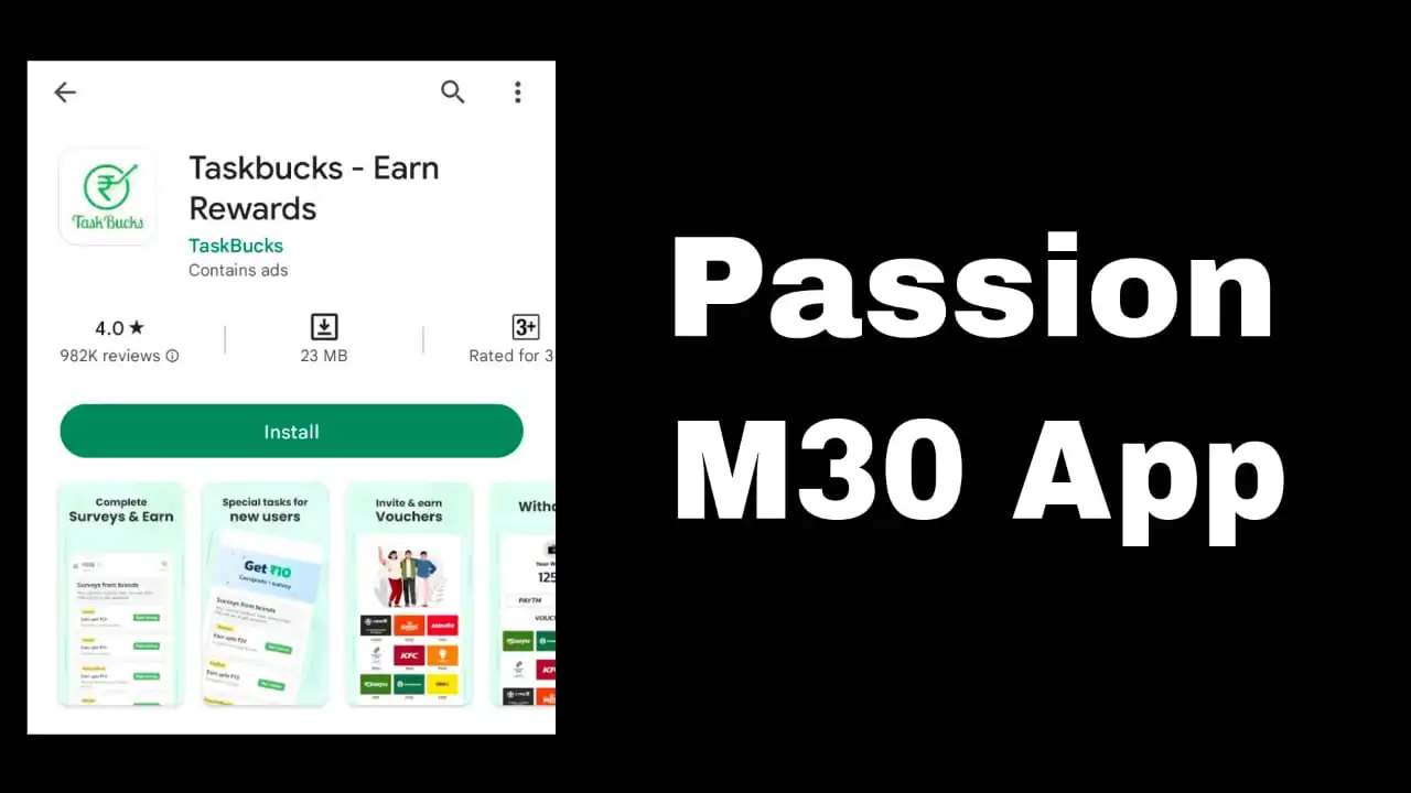 Passion M30 App